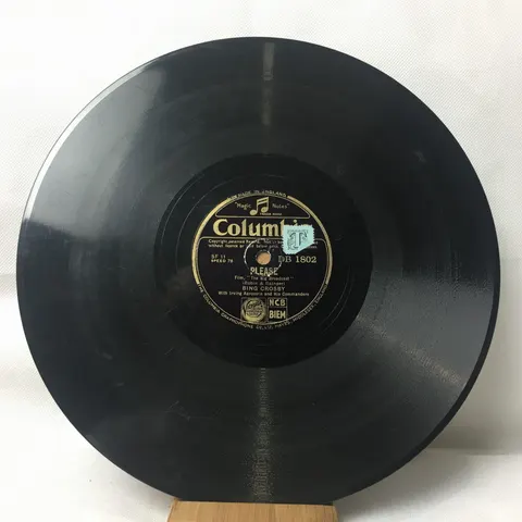 Bing Crosby: Love in bloom/Please DB1802 Columbia