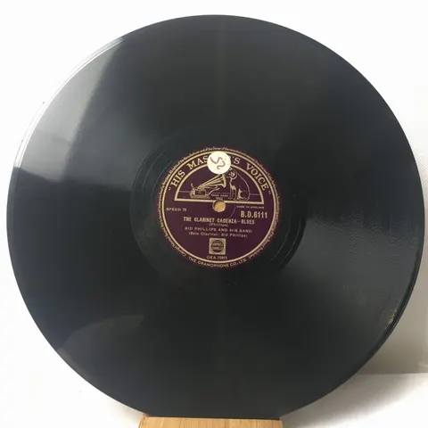 Sid Phillips and His Band: The clarinet cadenza/That ever-lovin' rag BD611 HMV