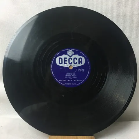 Ted Heath and His music: Go Go Go/Chain reaction F10471 Decca