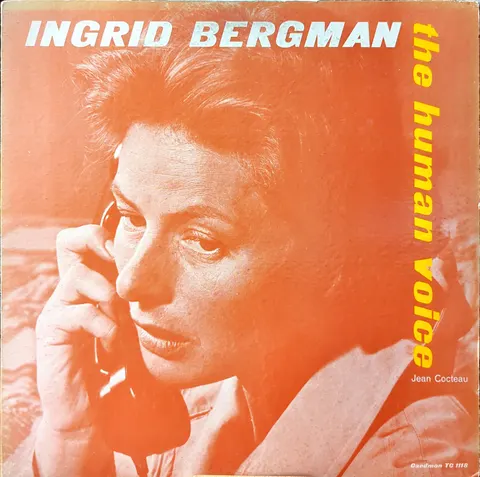 Ingrid Bergman The Human Voice LP TC1118 good
