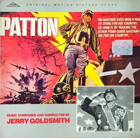 Jerry Goldsmith Patton (Original Motion Picture Score) LP FILM047 VG
