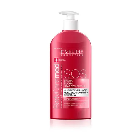 EVELINE BODYCARE MED+ SOS Mleczko do ciała, MULTIREGENERUJĄCE, 350 ml