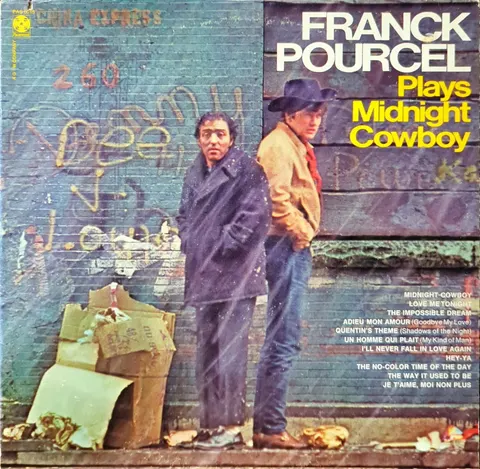 Franck Pourcel Franck Pourcel Plays Midnight Cowboy LP PAS5015 Good