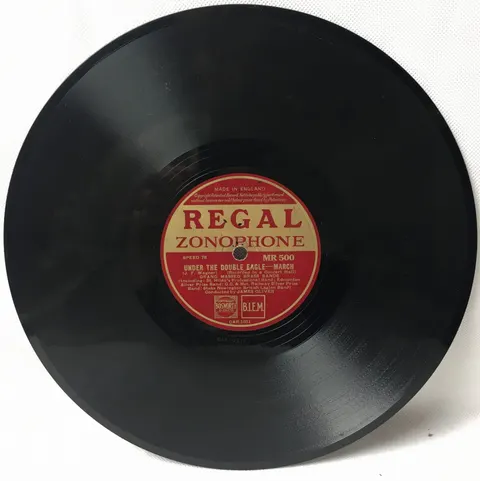 Grand massed brass bands: With Sword and Lance/Under The Double Eagle MR500 Regal