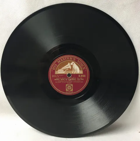 Muggsy Spanier And His Ragtime Band: Lonesome Road/Mandy, Make up Your Mind B9103 HMV