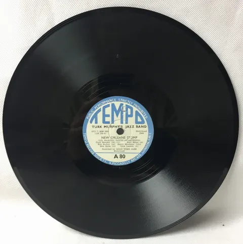 Turk Murphy's Jazz Band: Trouble in mind/New Orleans Stomp A80 Tempo