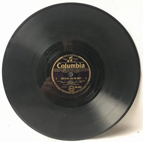 Benny Goodman & His Orch.: Gotta Be This or That DO2821 Columbia