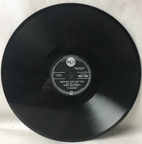 Harry Belafonte: Eden Was Just Like This/Mary's Boy Child RCA1022 RCA Victor
