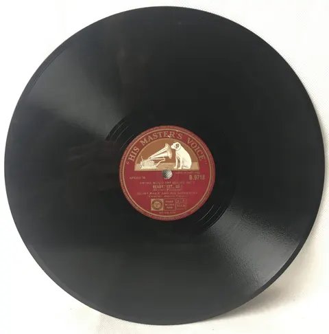 Count Basie: St. Louis Boogie/Shine on Harvest Moon JO93 HMV
