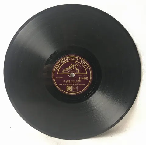 Tex Beneke and His Orchestra: St. Louis Blues March/Cherokee Canyon BD6020 HMV