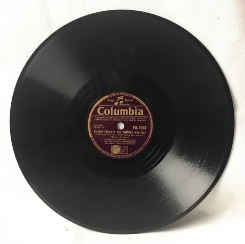 Carroll Gibbons: Ac-Cent-Tchu-Ate The Positive/Let's Take The Long Way Home FB3103 Columbia