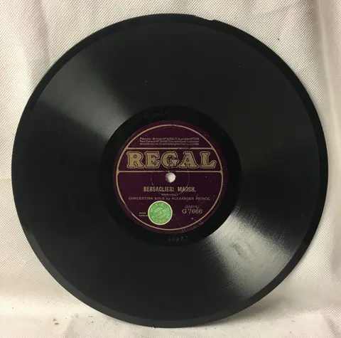 Alexander Prince: Bersaglieri March/Under Freedom's Flag G7666 Regal