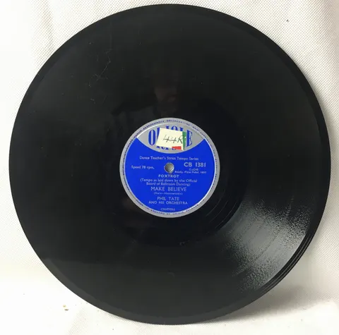 Phil Tate: Broadway Melody/Make Believe CB1381 Oriole