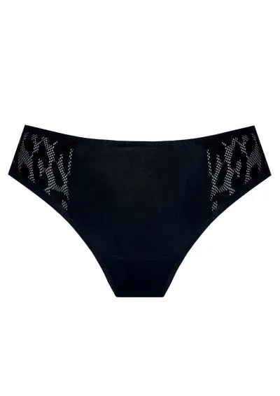 Samanta - Figi menstruacyjne Alex BM402 czarny chłonność 1-2 tamponów M