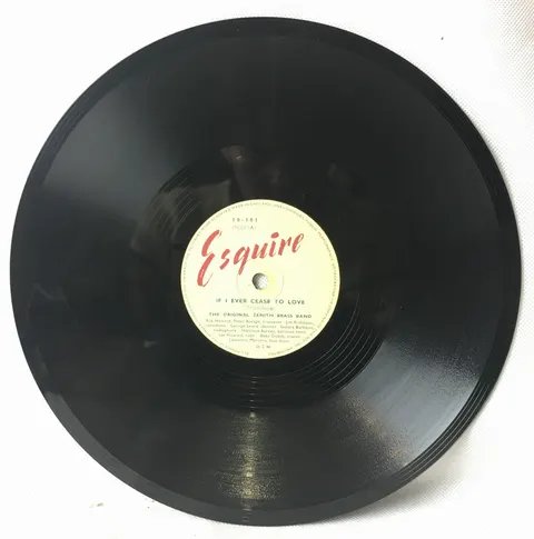 The Original Zenith Brass Band: The Lady In Red/My Old Flame 10137 Esquire
