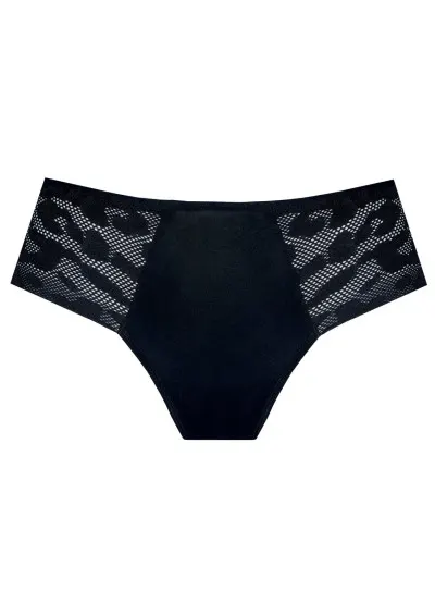 Samanta - Figi menstruacyjne Alex BM404 czarny chłonność 3-4 tamponów S Czarny