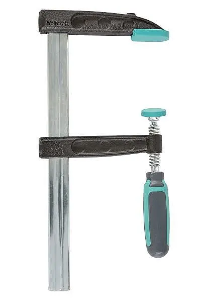 Ścisk śrubowy SZ / 120-450mm WOLFCRAFT