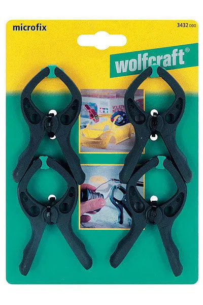 Ścisk sprężynowy, microfix30mm [4 szt.] WOLFCRAFT