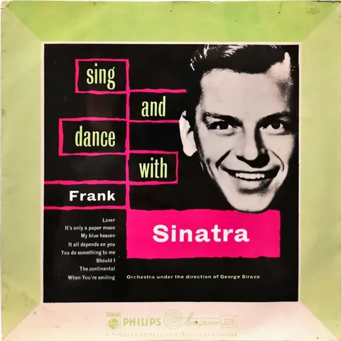 Frank Sinatra Sing And Dance With Frank Sinatra 10" LP BBR8003 VG