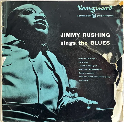 Jimmy Rushing Sings The Blues Mono LP PPT12002 Good