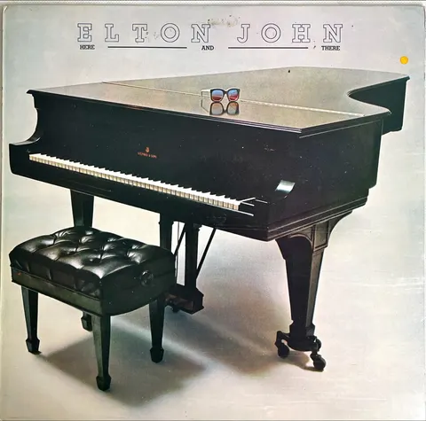 Elton John Here And There LP DJLPH473 EX