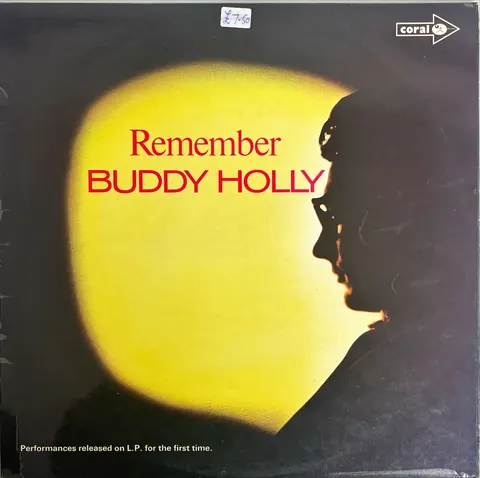 Buddy Holly Remember LP CPS71 VG+