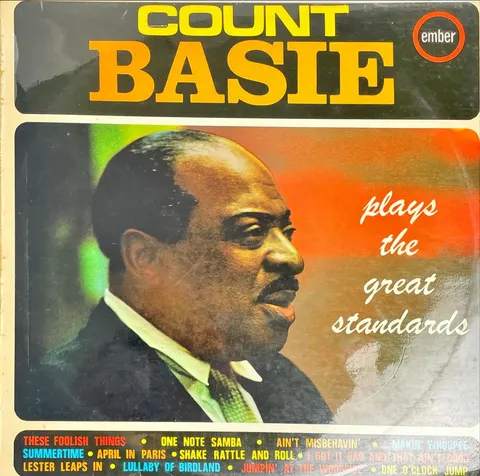 Count Basie And His Orchestra Count Basie Plays The Great Standards LP EMB3374 VG+