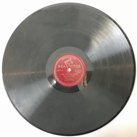 Mario Lanza They didn't Believe Me / I Know, I Know, I Know DM1330 RCA Victor