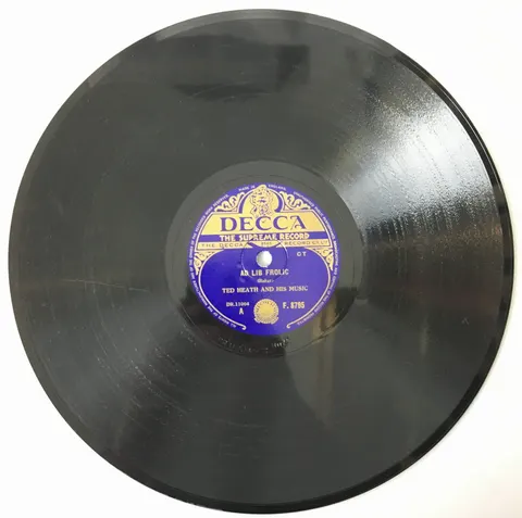 Ted Heath Ad Lib Frolic / Route 66 F8795 Decca