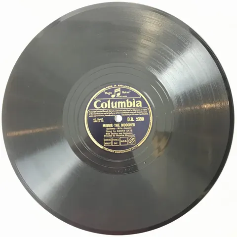 Danny Kaye Dinah/ Minnie the moocher DB2390 Columbia