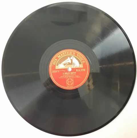John McCormack A Child's Prayer / The Old House DA1715 HMV