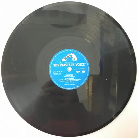 Alma Cogan Sugartime / Gettin' Ready For Freddy POP450 HMV