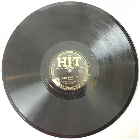 Louis Prima Robin Hood / I'll Walk Alone 7083 The HIT Record