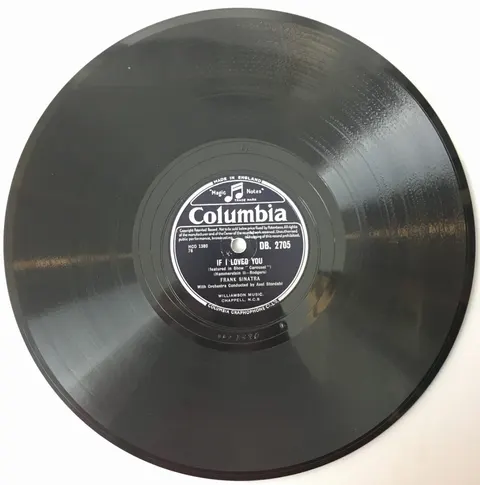 Frank Sinatra You'll Never Walk Alone / If I Loved You DB2705 Columbia