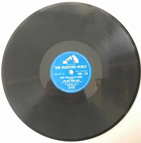 The Deep River Boys Adam Never Had No Mammy / Rock Around The Clock POP113 HMV