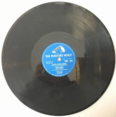 Alma Cogan Please Mister Brown / Party Time POP415 HMV