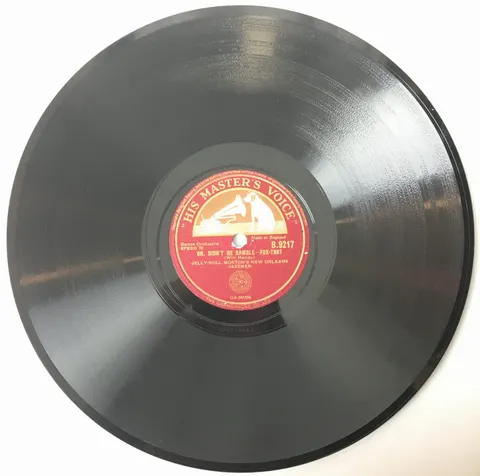 Jelly-roll Morton's New Orleans Jazzmen Winin' Boy Blues/ Oh, Didn't He Ramble B9217 HMV