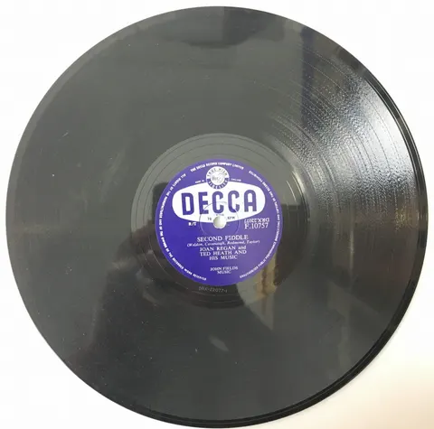 Joan Regan Second Fiddle / Sweet Heartaches F10757 Decca