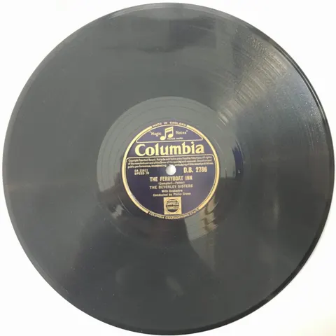 The Beverley Sisters Cinderella / The Ferryboat Inn DB2786 Columbia