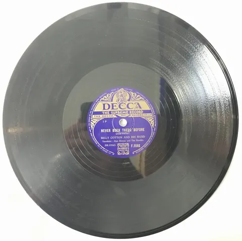 Billy Cotton Never Been There Before / The Whelk Song F9568 Decca