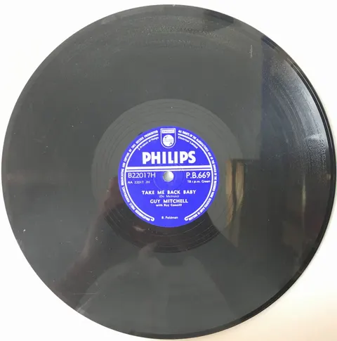 Guy Mitchell Knee Deep in The Blues / Take me Back Baby PB669 Philips