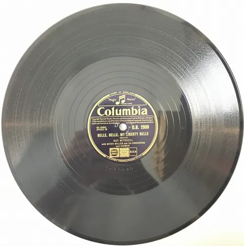 Guy Mitchell Sweetheart of Yesterday / Belle, My Liberty Belle DB2908 Columbia