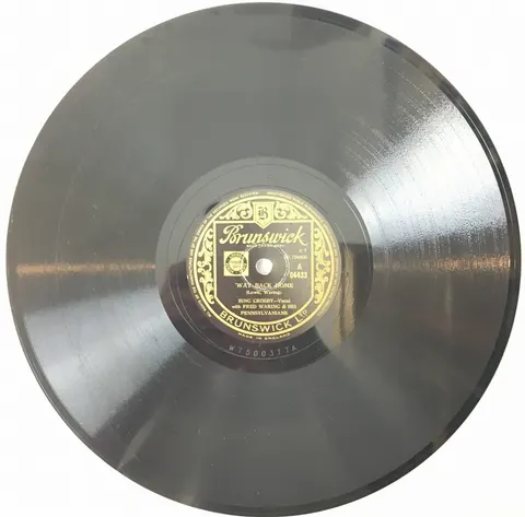 Bing Crosby Way Back Home / The Iowa Indian Song 4433 Brunswick