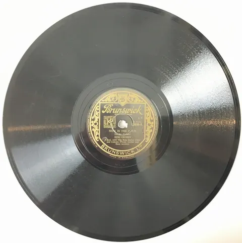 Bing Crosby Now Is The Hour / Silver Threads Among The Gold 3839 Brunswick
