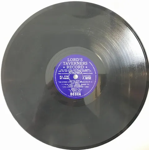 All Star Hit Parade No Other Love / A Tear Fell / It's Almost Tomorrow F10752 Decca