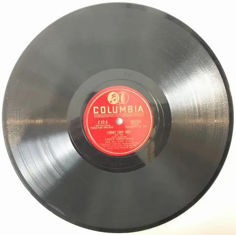 Louis Armstrong My Heart / Cornet Chop Suey 36154 Columbia