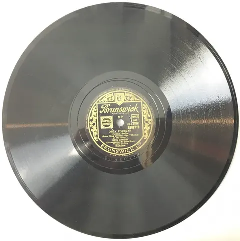 Bing Crosby When the moon comes over Madison Square / Only forever 3087 Brunswick