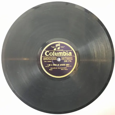 Malcolm Mceachern I Am a Friar of Orders Grey / Drinking DB174 Columbia