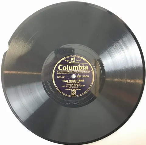 Frank Sinatra You go to my head / These foolish things DB2209 Columbia