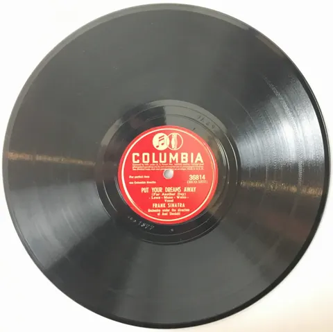 Frank Sinatra If You are But a Dream / Put Your Dreams Away 36814 Columbia